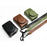 For Ricoh GR II Detachable PU Leather Camera Bag Battery Opening Design Protective Cover with Shoulder Strap - Coffee - 5