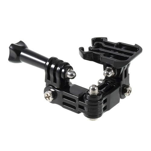3-Way Adjustable Pivot Arm for GoPro / SJCAM / Xiaoyi etc. Bike Mount Helmet Base - 1