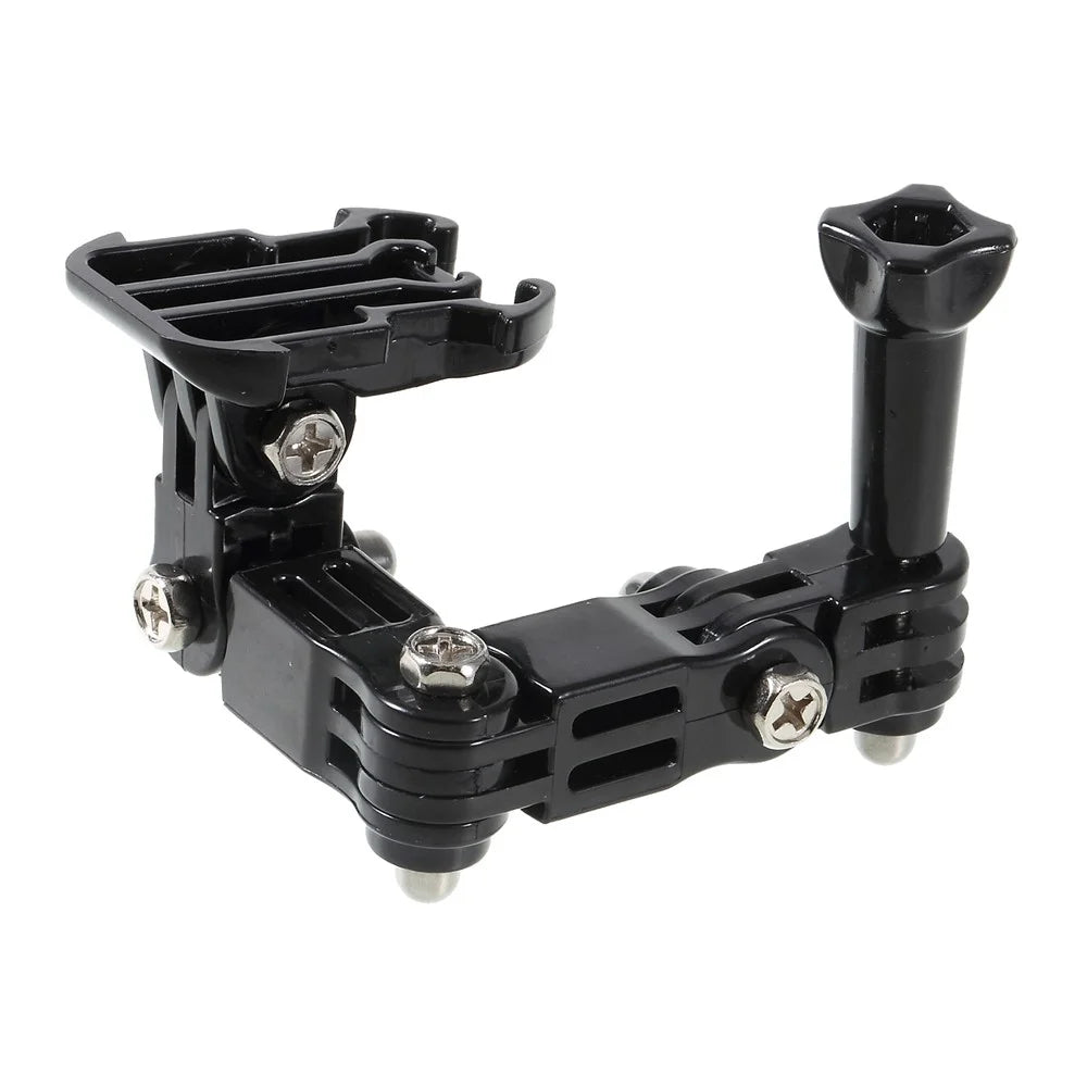 3-Way Adjustable Pivot Arm for GoPro / SJCAM / Xiaoyi etc. Bike Mount Helmet Base - 4
