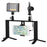 PULUZ PKT3024 4 in 1 Live Broadcast LED Selfie Light Smartphone Video Rig Handle Stabilizer Bracket Kits Microphone Tripod - 3