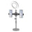 PULUZ PU394 Live Broadcast Dual Phone Brackets Horizontal Holder for Smart Phones - 1