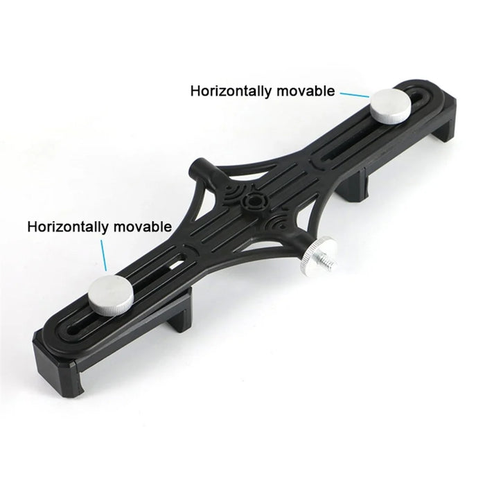 PULUZ PU394 Live Broadcast Dual Phone Brackets Horizontal Holder for Smart Phones - 4