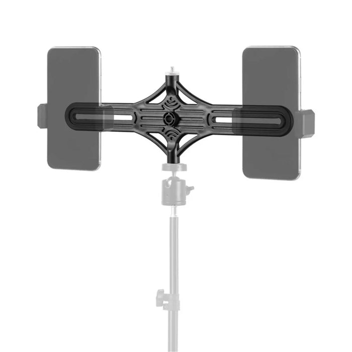 PULUZ PU394 Live Broadcast Dual Phone Brackets Horizontal Holder for Smart Phones - 6