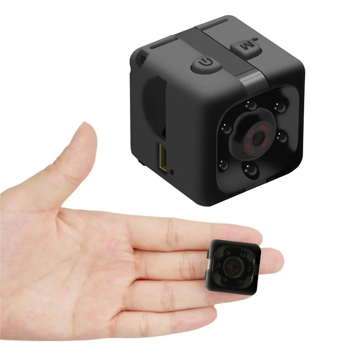 SQ11 1080P Full HD Mini Sports DV Camera Night Vision Motion Detection Loop Recording - Black - 2