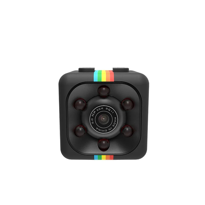 SQ11 1080P Full HD Mini Sports DV Camera Night Vision Motion Detection Loop Recording - Black - 4