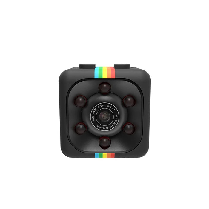 SQ11 1080P Full HD Mini Sports DV Camera Night Vision Motion Detection Loop Recording - Black - 5