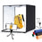 PULUZ PU5060 Portable Photography studio Softbox 60cm Folding 36W 5500K LED White Light Photo Lighting Studio Shooting Tent - EU Plug - 1