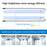 PULUZ PU5060 Portable Photography studio Softbox 60cm Folding 36W 5500K LED White Light Photo Lighting Studio Shooting Tent - EU Plug - 3