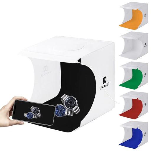 PULUZ PU5021 Folding Portable 550LM Light Photo Lighting Studio Shooting Tent Box Kit - 1