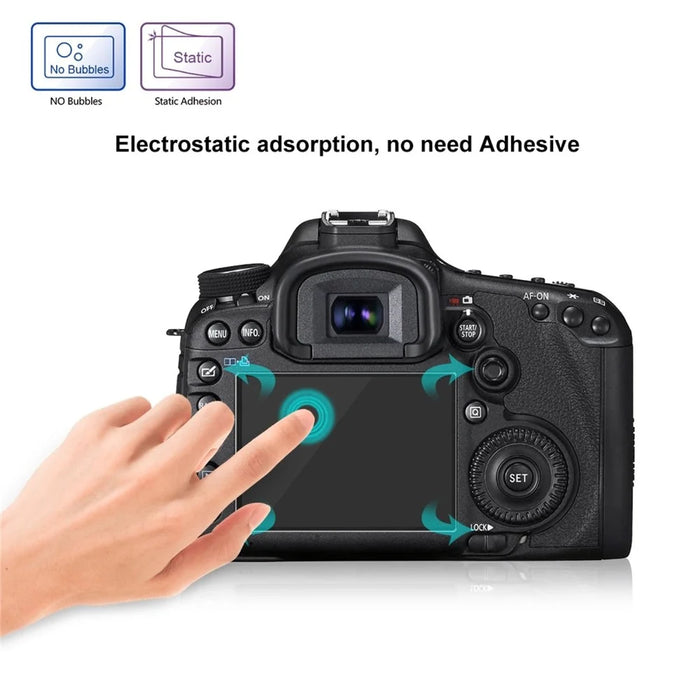PULUZ PU5501 for Canon 5D Mark III Camera Tempered Glass Screen Protector 0.3mm 9H 2.5D - 5
