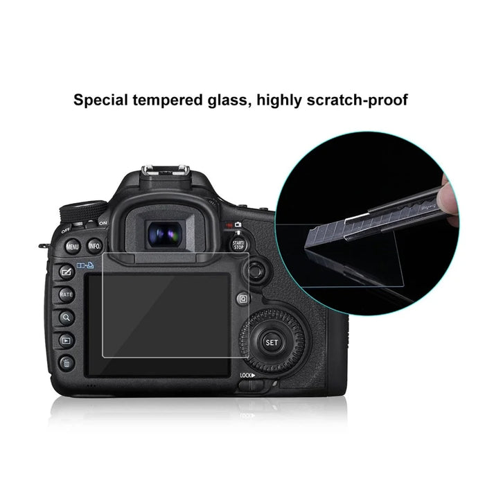 PULUZ PU5501 for Canon 5D Mark III Camera Tempered Glass Screen Protector 0.3mm 9H 2.5D - 6