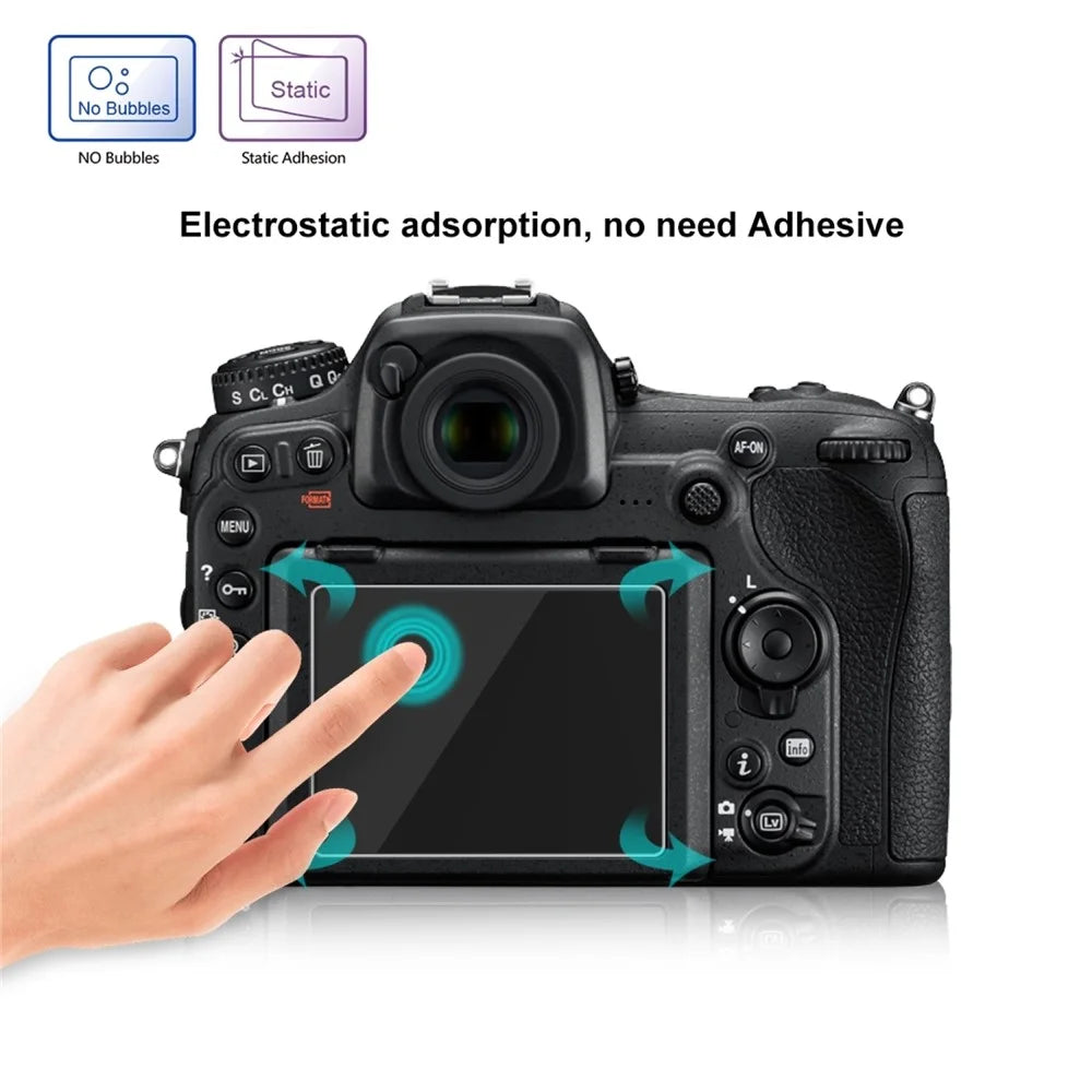 PULUZ PU5509 2.5D 0.3mm 9H Camera Tempered Glass Screen Protector for Nikon D500 D600 D610 D7100 D7200 D750 D800 D810 - 5