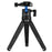 PULUZ PU3002 Mini Metal Desktop Tripod Mount with Adjustable Height for DSLR and Digital Cameras - Black - 2