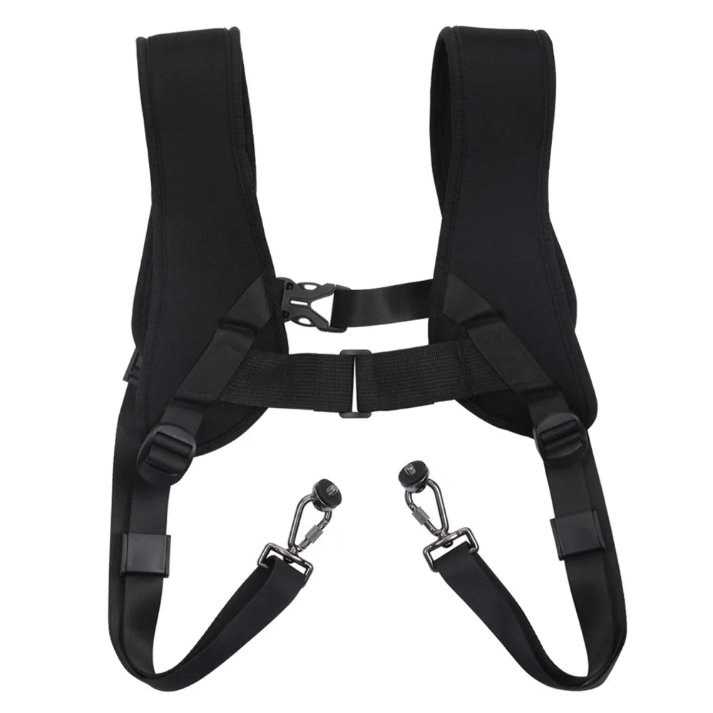 PULUZ PU6002 Quick Release Double Shoulder Harness Soft Pad Decompression Foam Shoulder Strap for DSLR Cameras - 3