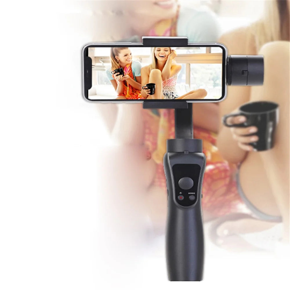 S5 Anti-Shake 3-Axis Handheld Gimbal Stabilizer for GoPro and Smartphones - 1