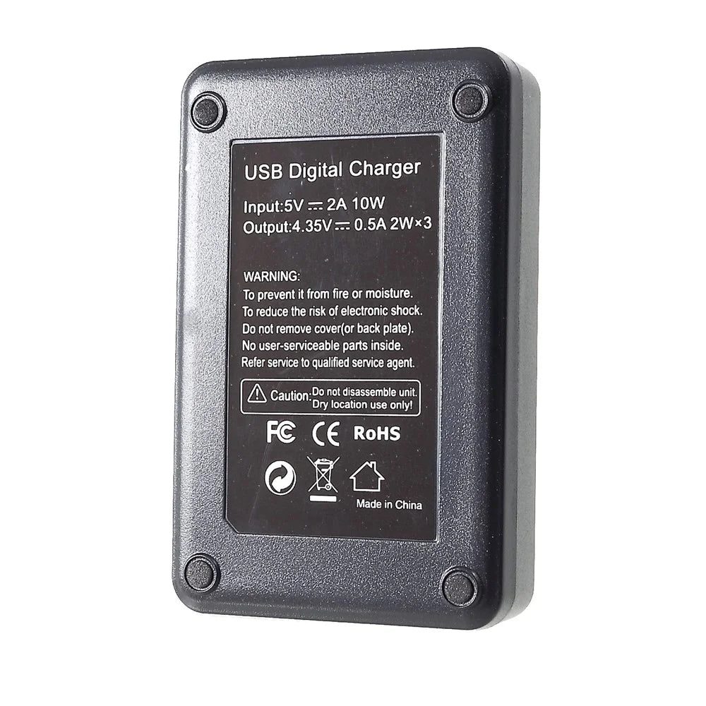 AZKTE AT850 [LCD Display] 3-slot Battery Charger for GoPro Hero 5 6 7 - 3