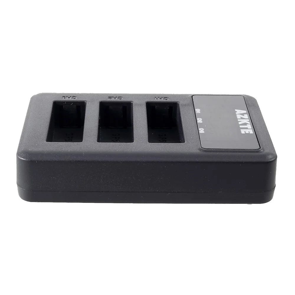 AZKTE AT850 [LCD Display] 3-slot Battery Charger for GoPro Hero 5 6 7 - 6