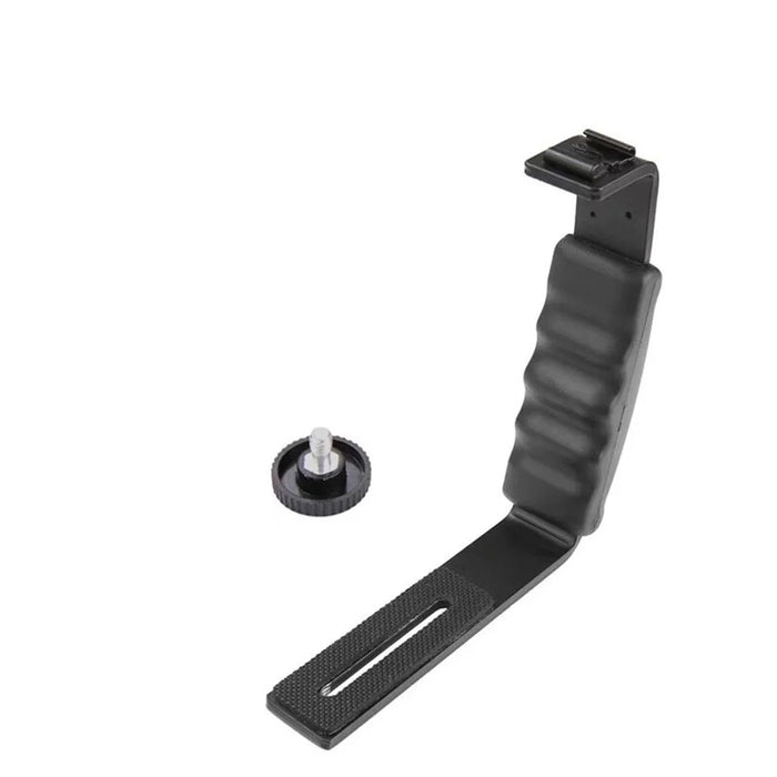 LDX Handheld Gimbal Extending External L-Bracket Mount Holder for DJI OSMO Mobile 2 / Zhiyun Smooth 4 - 6