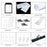 PULUZ PU210 200CM Photography Photo Studio Box 6 Light Strip Bars 240W 5500K Photo Lighting Shooting Tent Kit - US Plug - 4