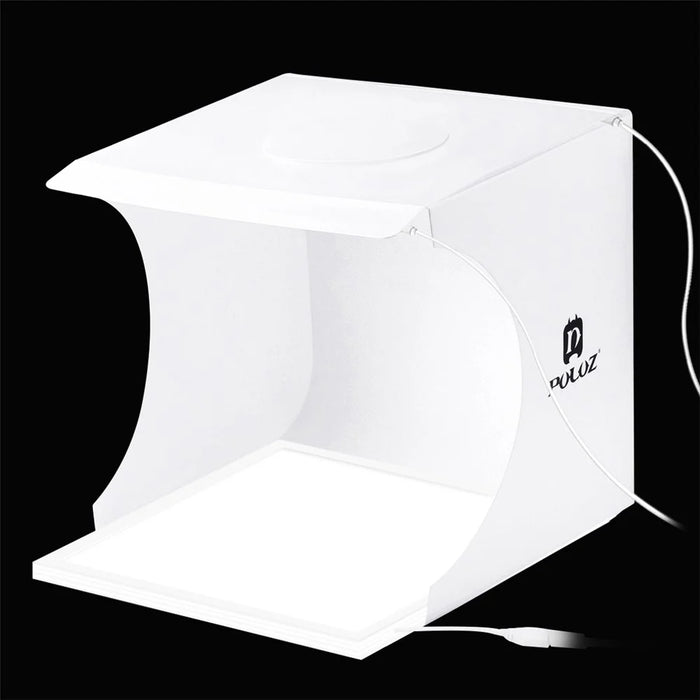 PULUZ PU5137 LED Photography Shadowless Bottom Light Lamp Panel Pad + 2LED Panels 20CM Lightbox Photo Studio Shooting Tent Box - 3