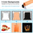 PULUZ PU5080 80cm Lightbox Photo Studio Box Softbox 72W White Light Photo Shooting Tent Box Kit - EU Plug - 6