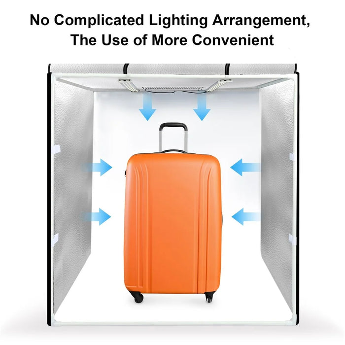 PULUZ PU5080 80cm Lightbox Photo Studio Box Softbox 72W White Light Photo Shooting Tent Box Kit - EU Plug - 7