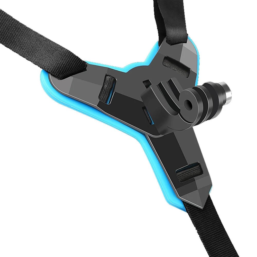 XTGP523 Integrated Motorcycle Helmet Strap Chin Mount Holder for GoPro Hero7 6 5 XiaoYi Action Camera Accessories - 3