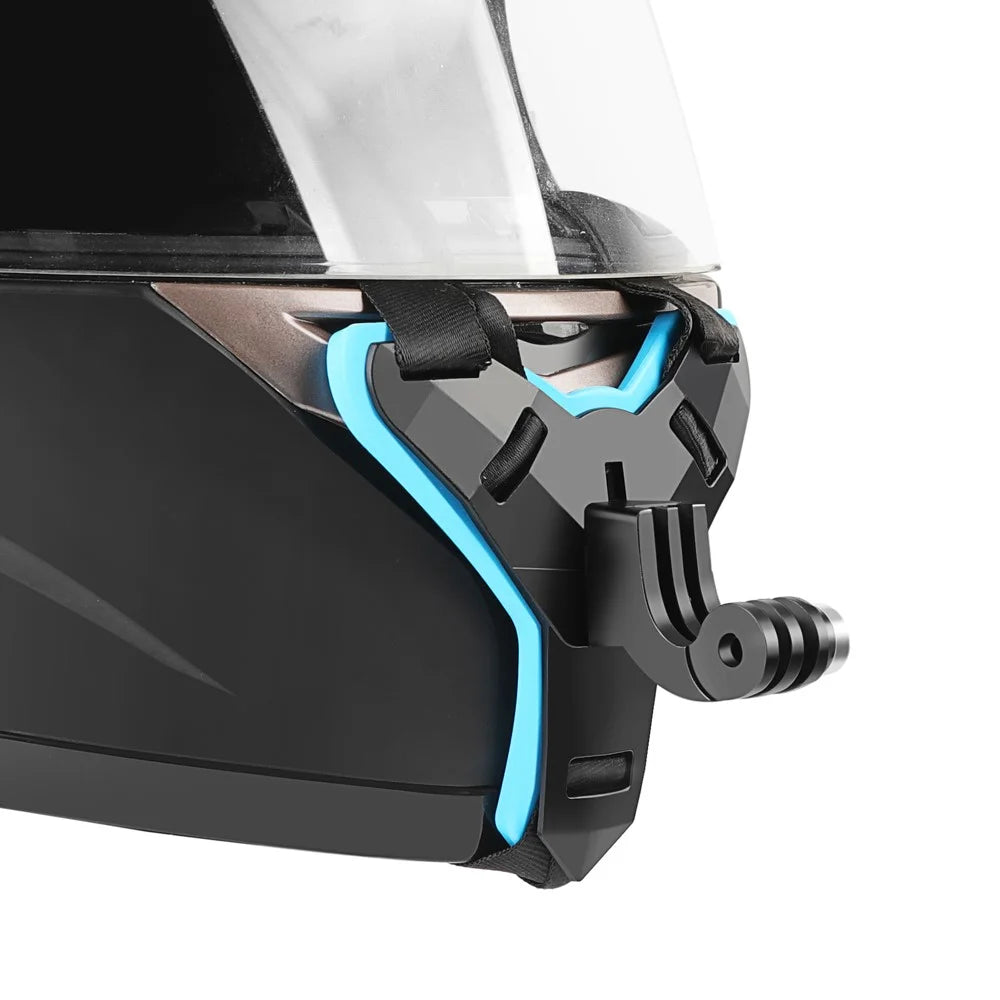 XTGP523 Integrated Motorcycle Helmet Strap Chin Mount Holder for GoPro Hero7 6 5 XiaoYi Action Camera Accessories - 6