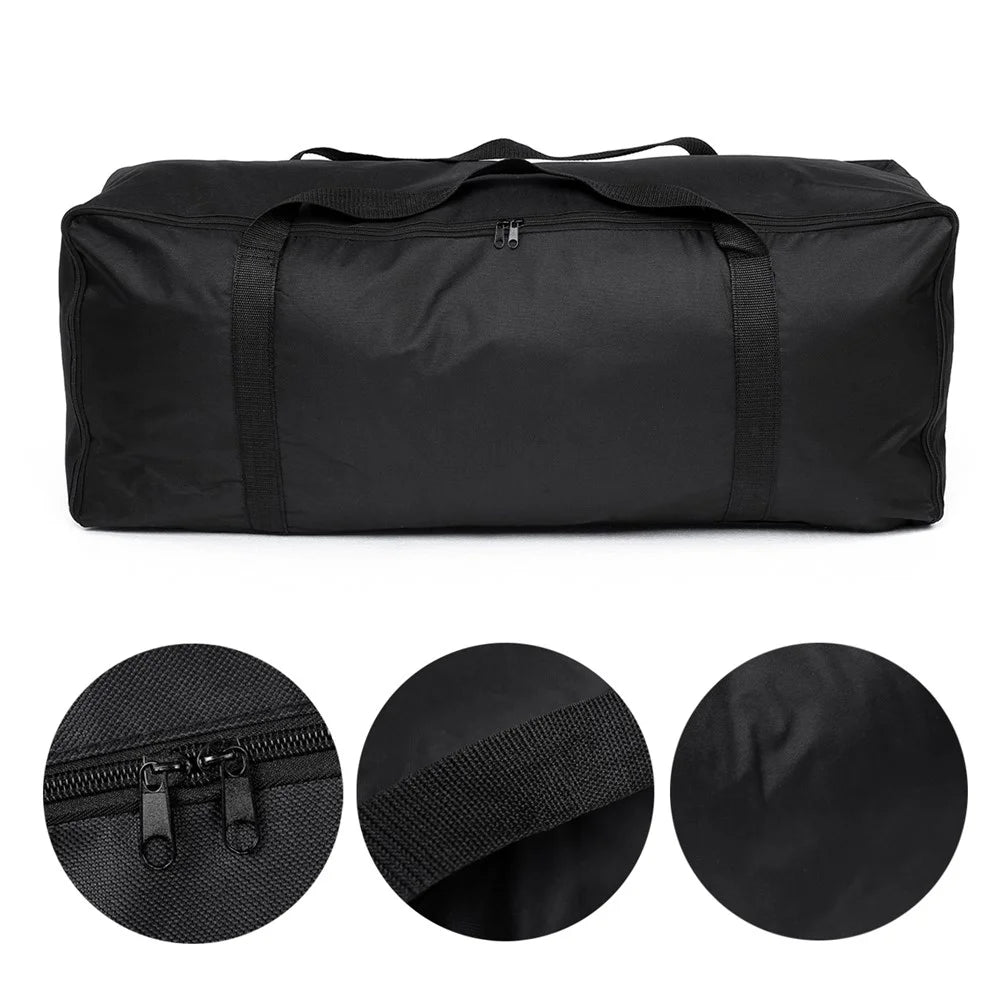 Non-woven Portable Large Capacity Big Size Travel Handbag - 1