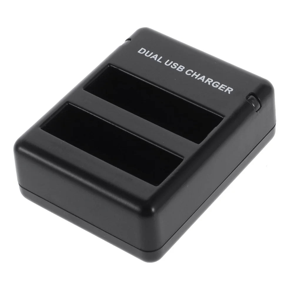 Portable Dual Ports Battery Charger for GoPro Hero 4 - 1