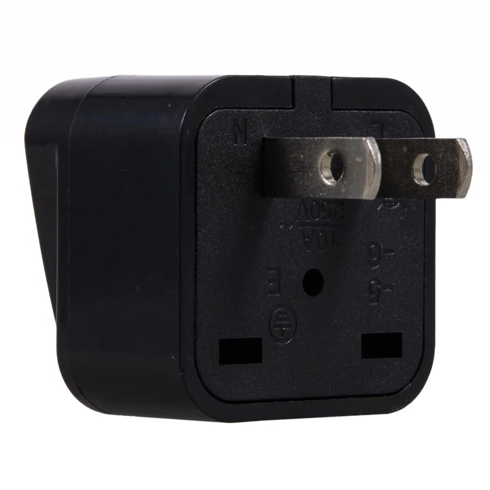 Universal UK/EU/AU to US Adapter Power Socket Converter - 3