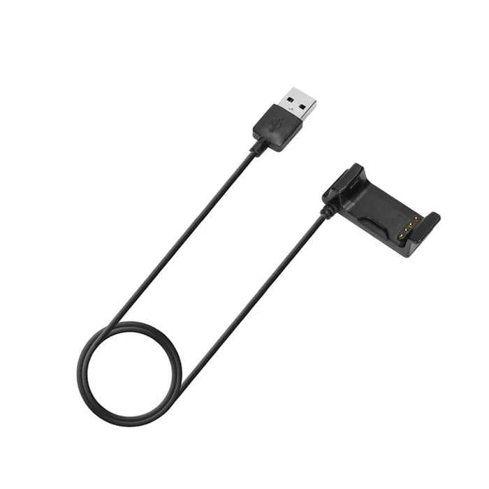 Replacement USB Charging Dock Cradle with 1M Cable for Garmin Vivoactive HR Smartwatch - Black - 5