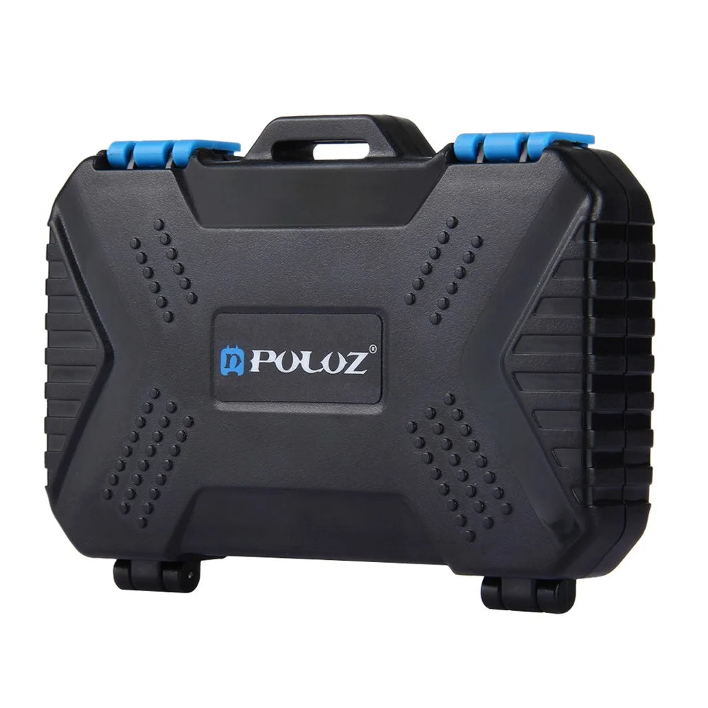 PULUZ PU5002 27 in 1 Memory Card / SIM Card Storage Case Storage Box - Black - 2