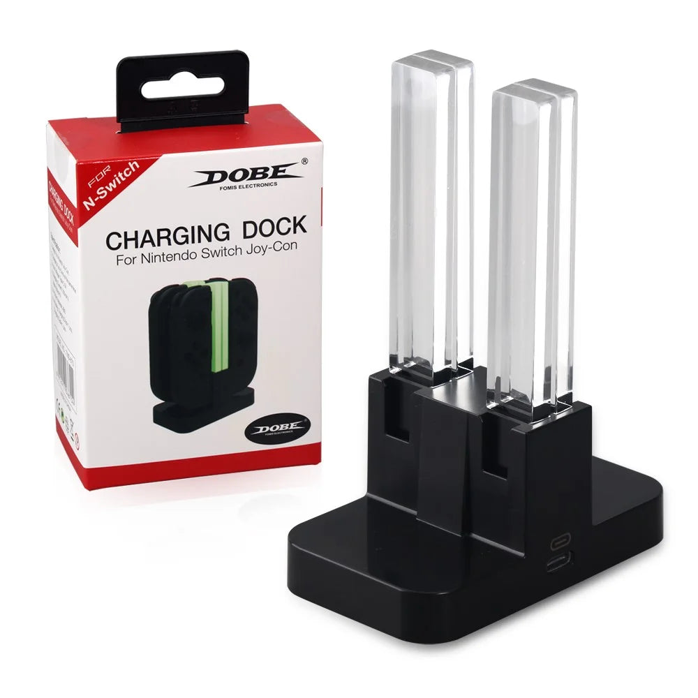 DOBE TNS-875 Four Charging Dock Charger Stand for Nintendo Switch Joy-Con - 1