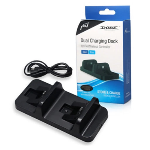DOBE Dual Charging Dock Station for PS4 Wireless Controllers - 1