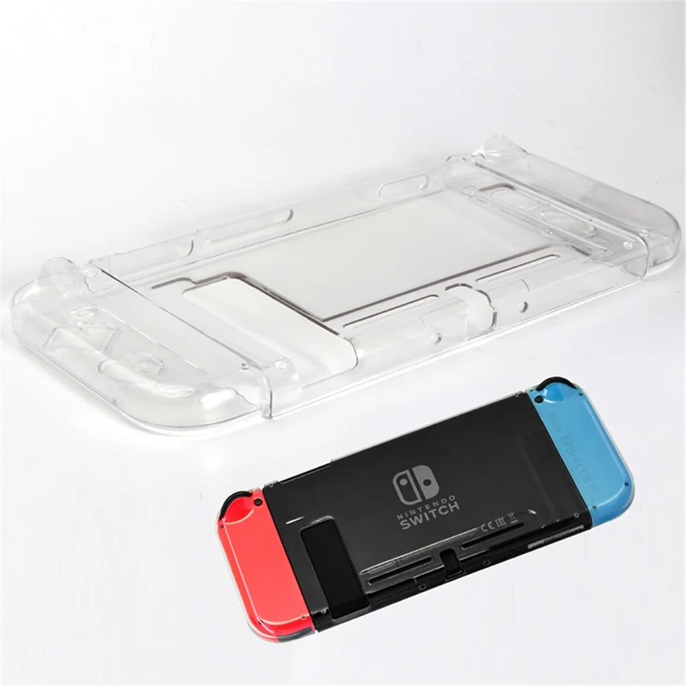 Crystal Clear Hard Plastic Protector Case for Nintendo Switch - 4