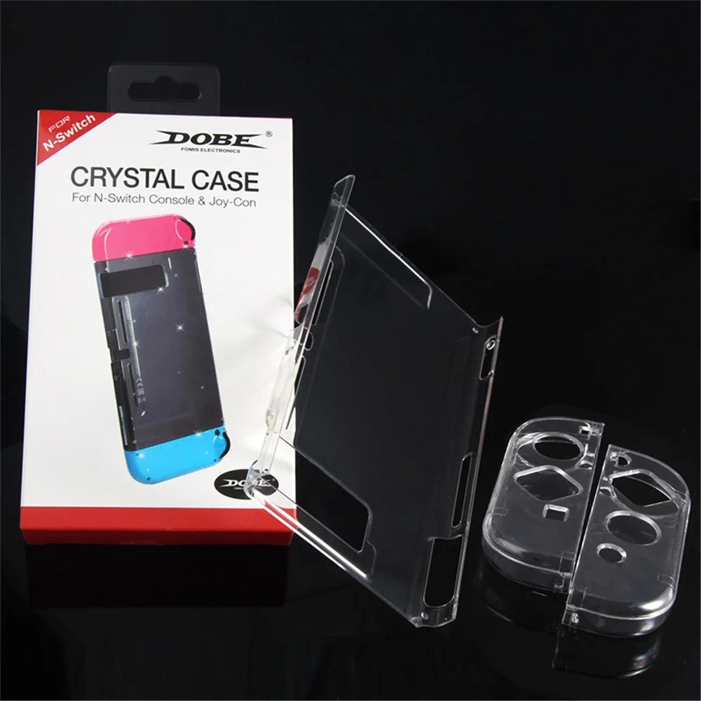Crystal Clear Hard Plastic Protector Case for Nintendo Switch - 6