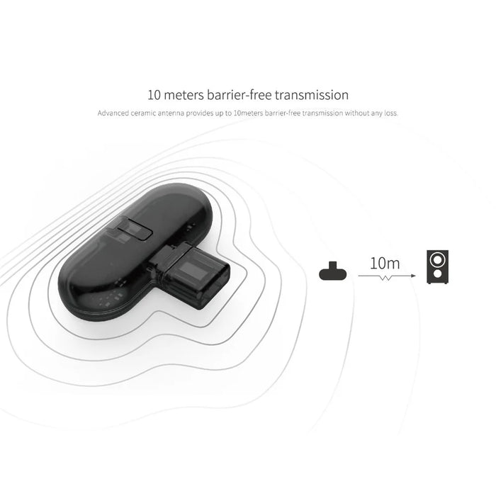 GULIKIT Route + PRO Wireless CSR Bluetooth-compatible 2.1 + EDR Type-C USB Adapter Audio Transmitter Transceiver for Nintendo Switch - 3