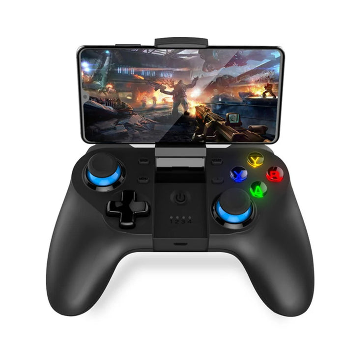 IPEGA PG-9129 Wireless Gamepad Joystick Bluetooth-compatible 4.0 Gaming Controller with Phone Holder for Android/iOS - 1