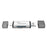 3 in 1 USB 3.0/Type-C/Micro USB TF Memory Card Reader OTG Adapter for Smartphone Laptop Computer - 2