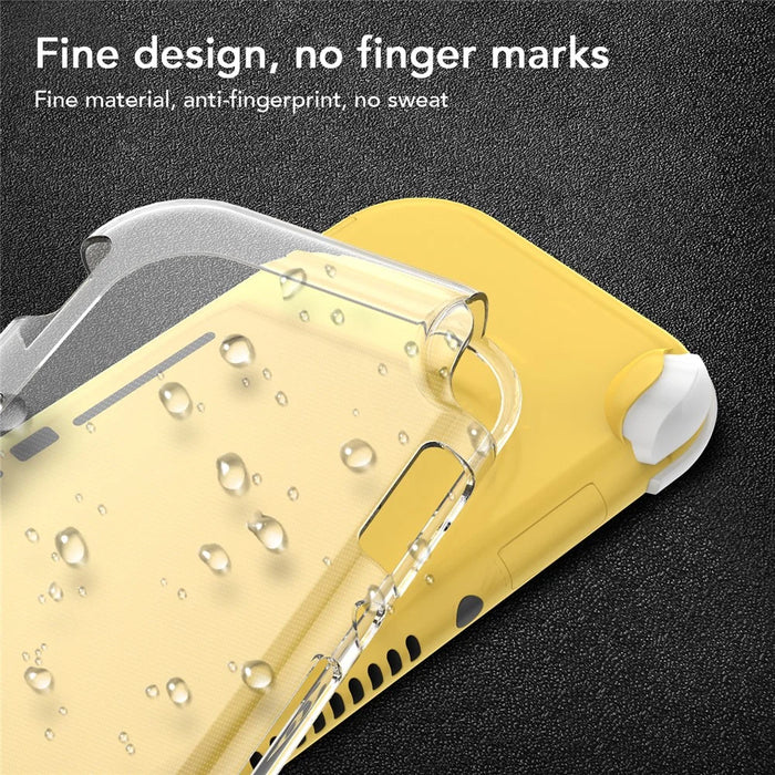 Transparent Drop-resistant Soft TPU Case Cover for Nintendo Switch Lite - 3