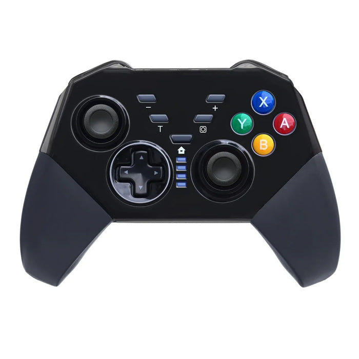 8579 Switch PRO controller Wireless Bluetooth-compatible Gamepad for Switch Console with TURBO Keys Grinding and PC/Android - Black - 2