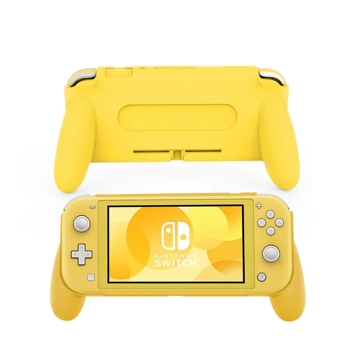 JYS Ergonomic Design for Switch Lite Main Engine Handle Type Enhances Grip JYS-SL04 Protective Shell - Yellow - 1