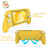JYS Ergonomic Design for Switch Lite Main Engine Handle Type Enhances Grip JYS-SL04 Protective Shell - Yellow - 4