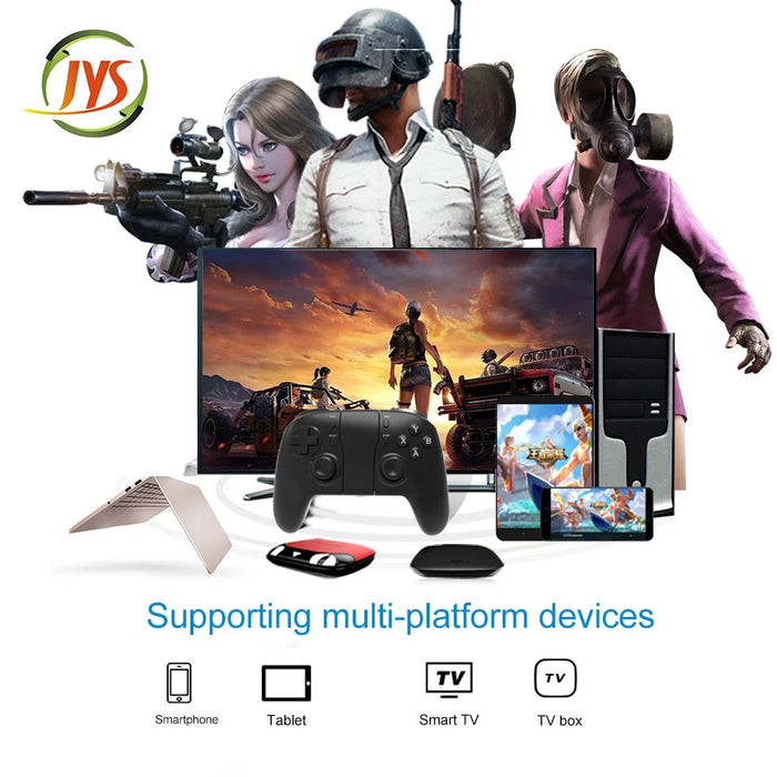 JYS SP101 Universal Bluetooth-compatible Gamepad Wireless Controller for iOS/Android Smartphone/Smart TV/TV Box - 4