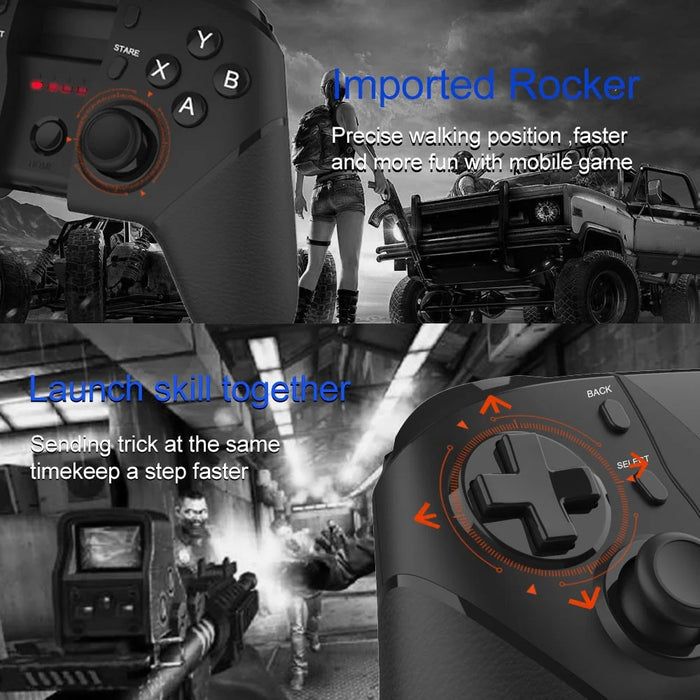 JYS SP101 Universal Bluetooth-compatible Gamepad Wireless Controller for iOS/Android Smartphone/Smart TV/TV Box - 6