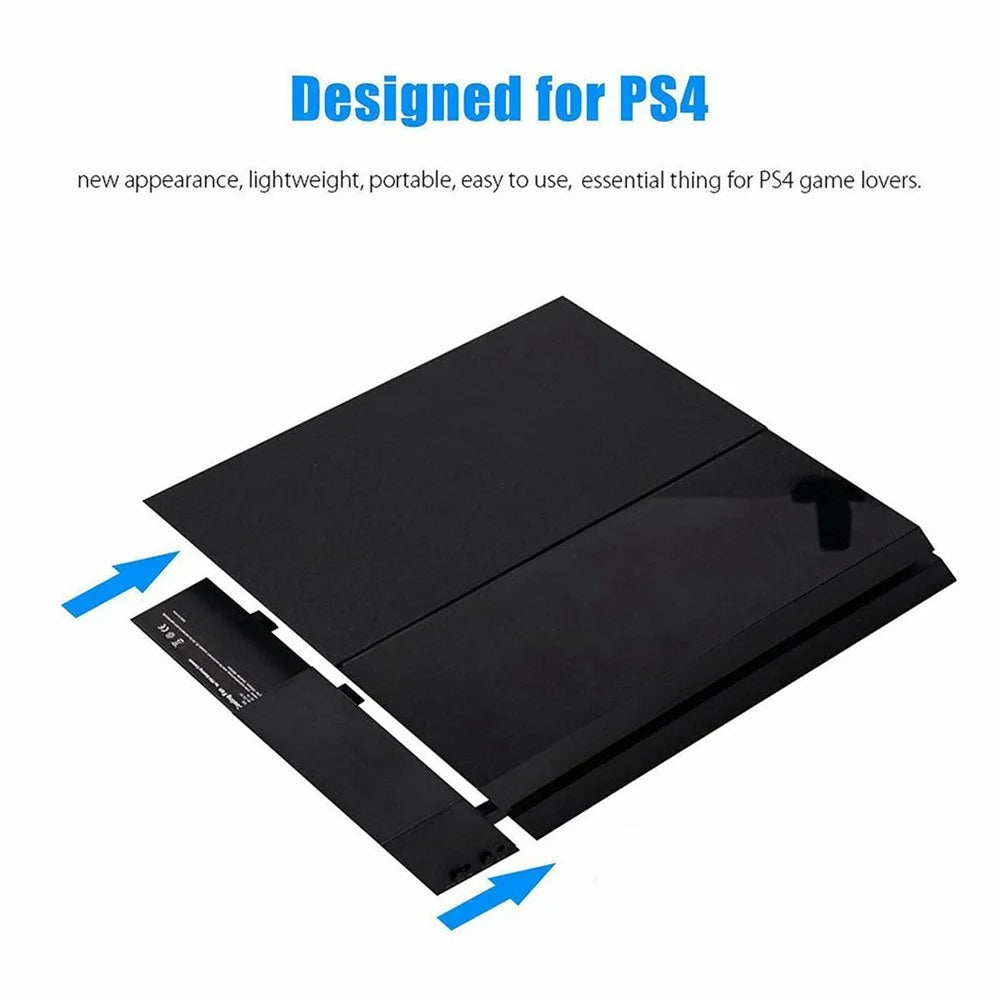 DOBE TP4-005 Plastic Super Cooling Fan for PS4 Gaming Console with Power Cable - 6