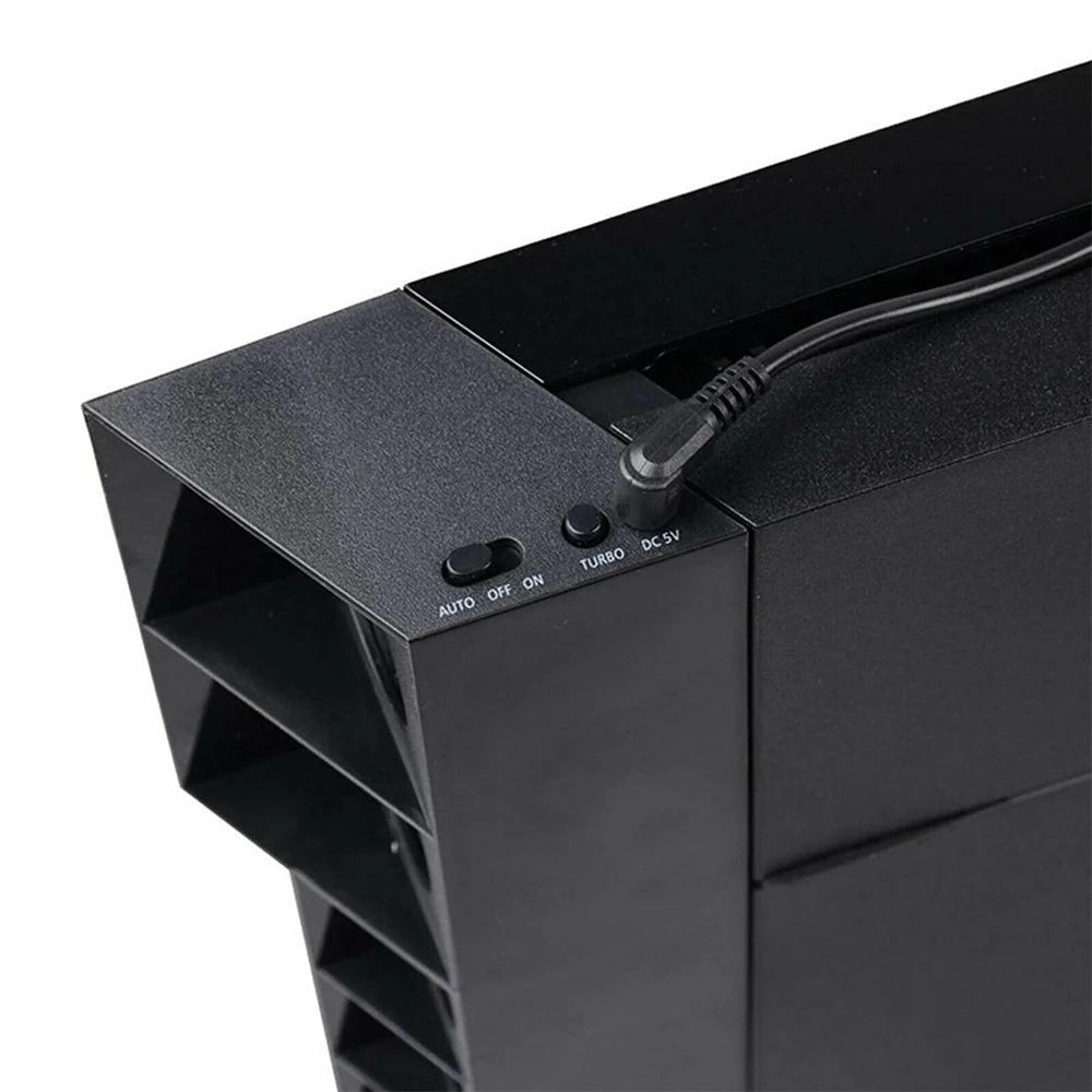 DOBE TP4-005 Plastic Super Cooling Fan for PS4 Gaming Console with Power Cable - 7