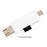 3 in 1 Type C + USB + Micro USB TF/Micro SD & SD Card Reader - White - 7