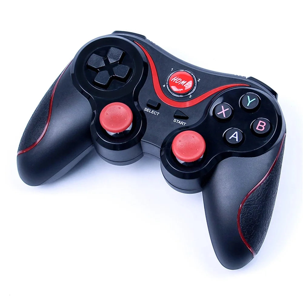 C8S Wireless Bluetooth-compatible Game Controller Gamepad Joystick for iOS Android Etc with Phone Clamp Holder - 5